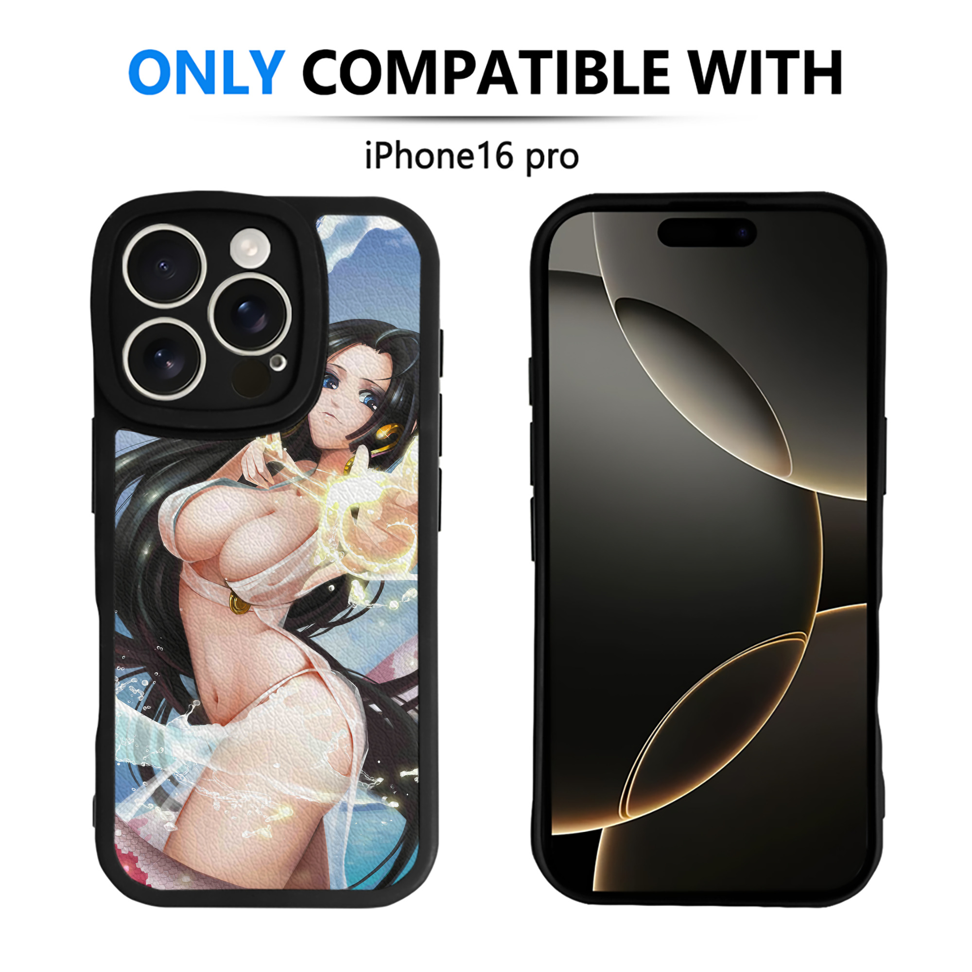 （画像用） ワンピース ONE PIECE 【iPhone 16シリーズ対応】シリコンスマホケース（レザー調） 材質：シリコン
